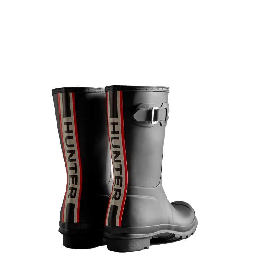 Clearance Women'S Original Tri-Colour Logo Backstrap Short Rain Boots Rain Boots