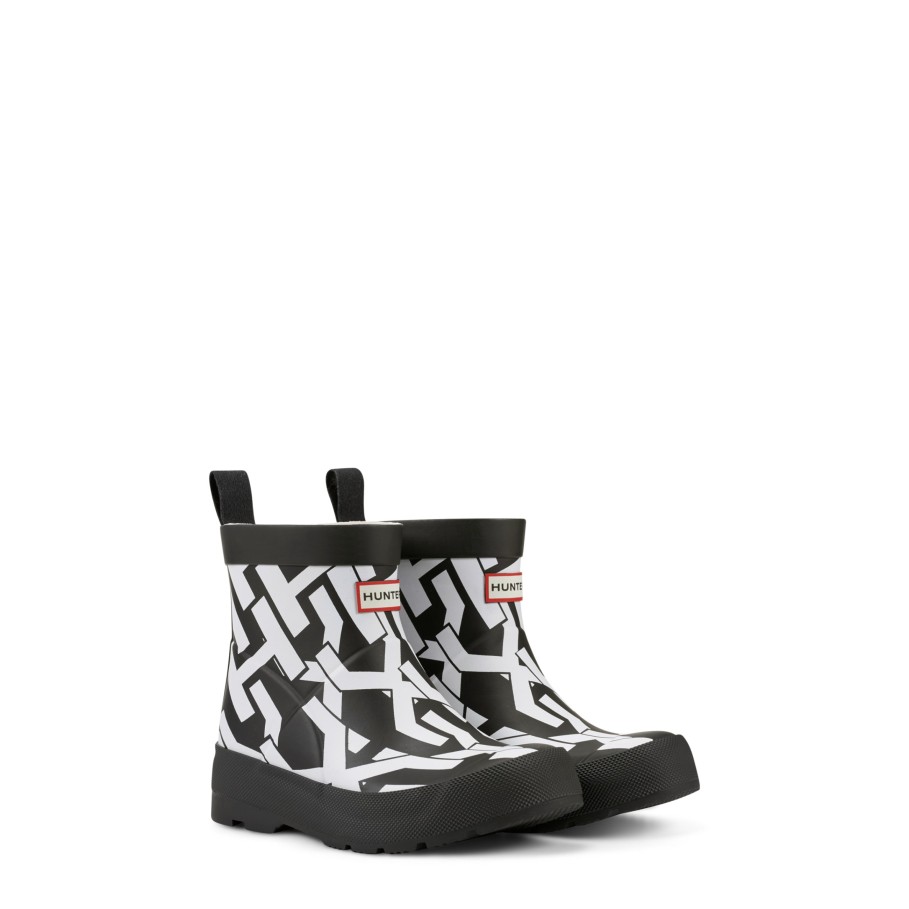 New Big Kids Play Hunter Logo Boots Rain Boots